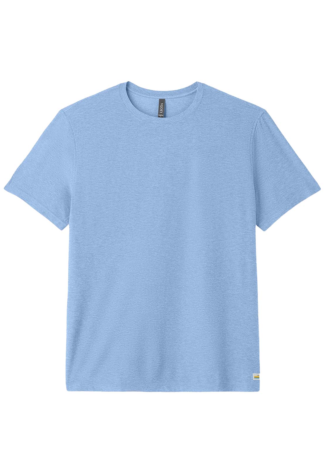 Vuori Men's Strato Tech T-Shirt Isle Blue Heather