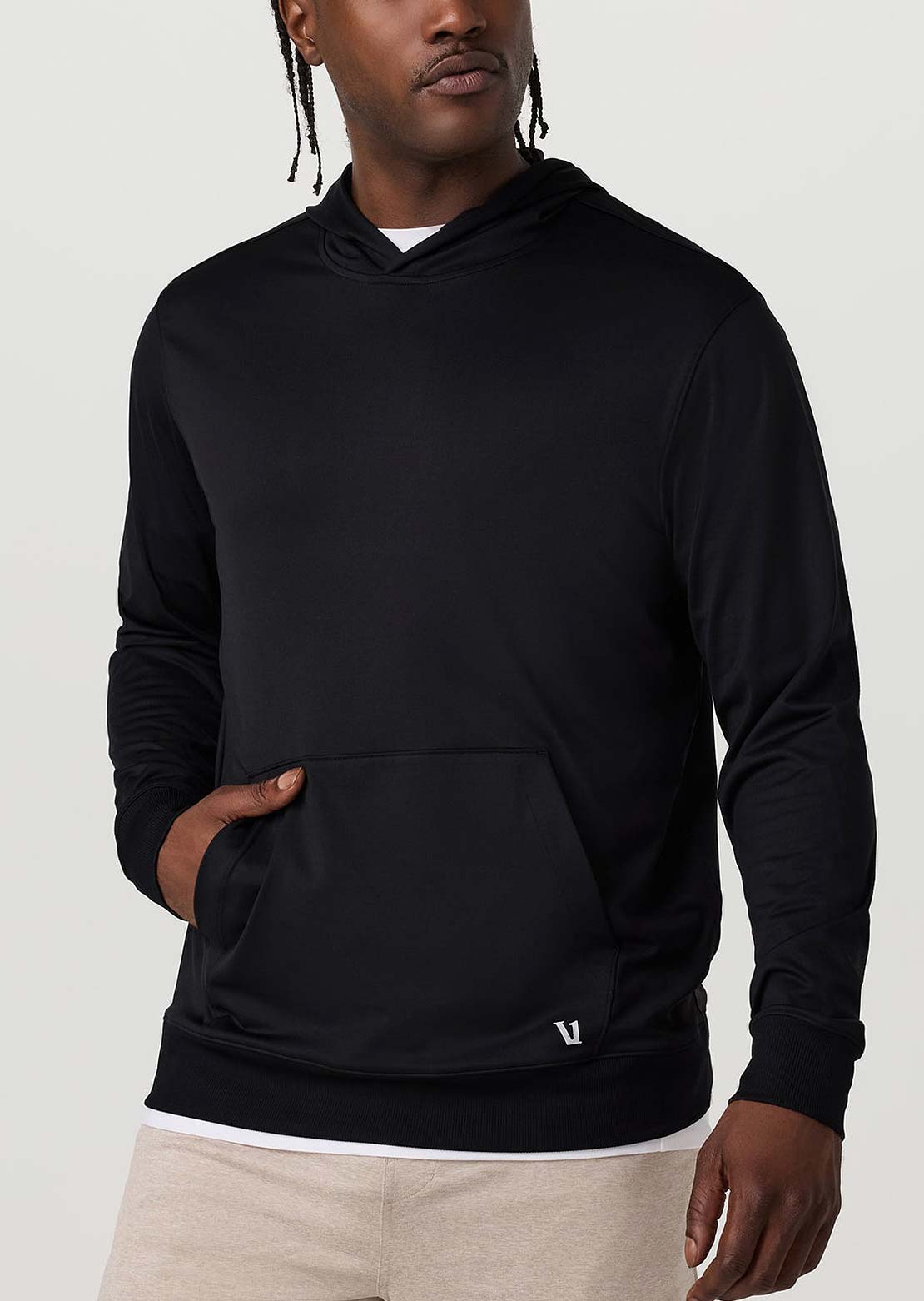 Vuori Men's Sunday 2.0 Hood Black