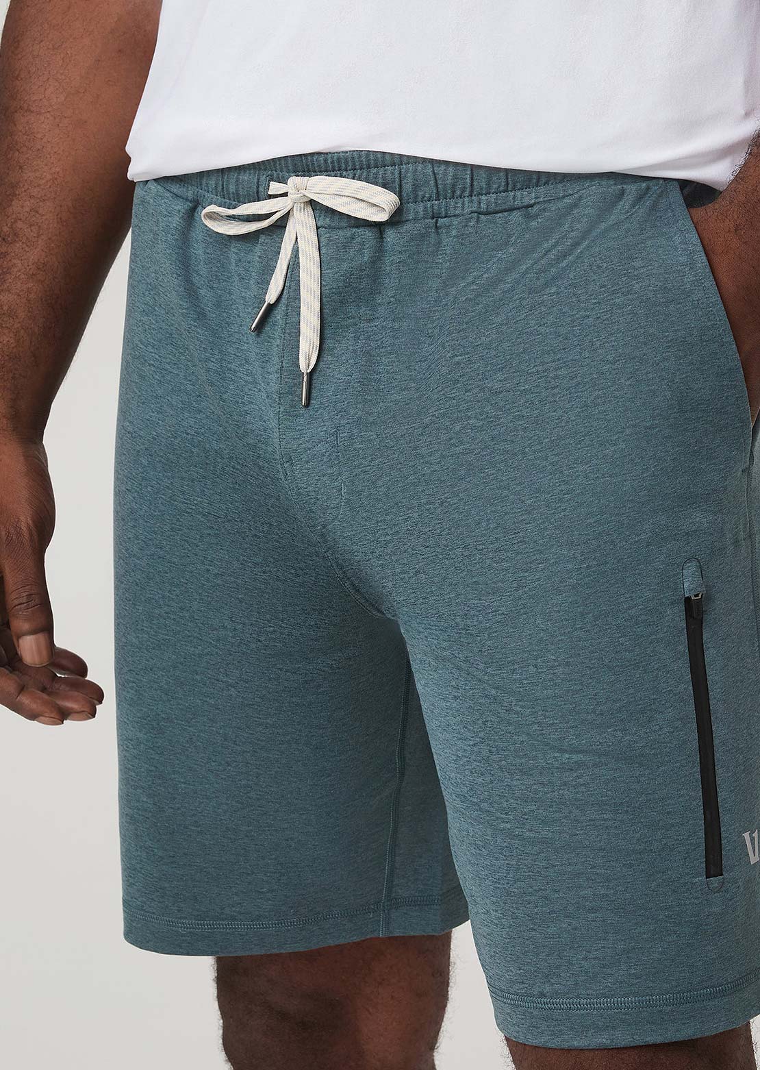 Vuori Men's Sunday Performance 8" Shorts Blue Sea Heather