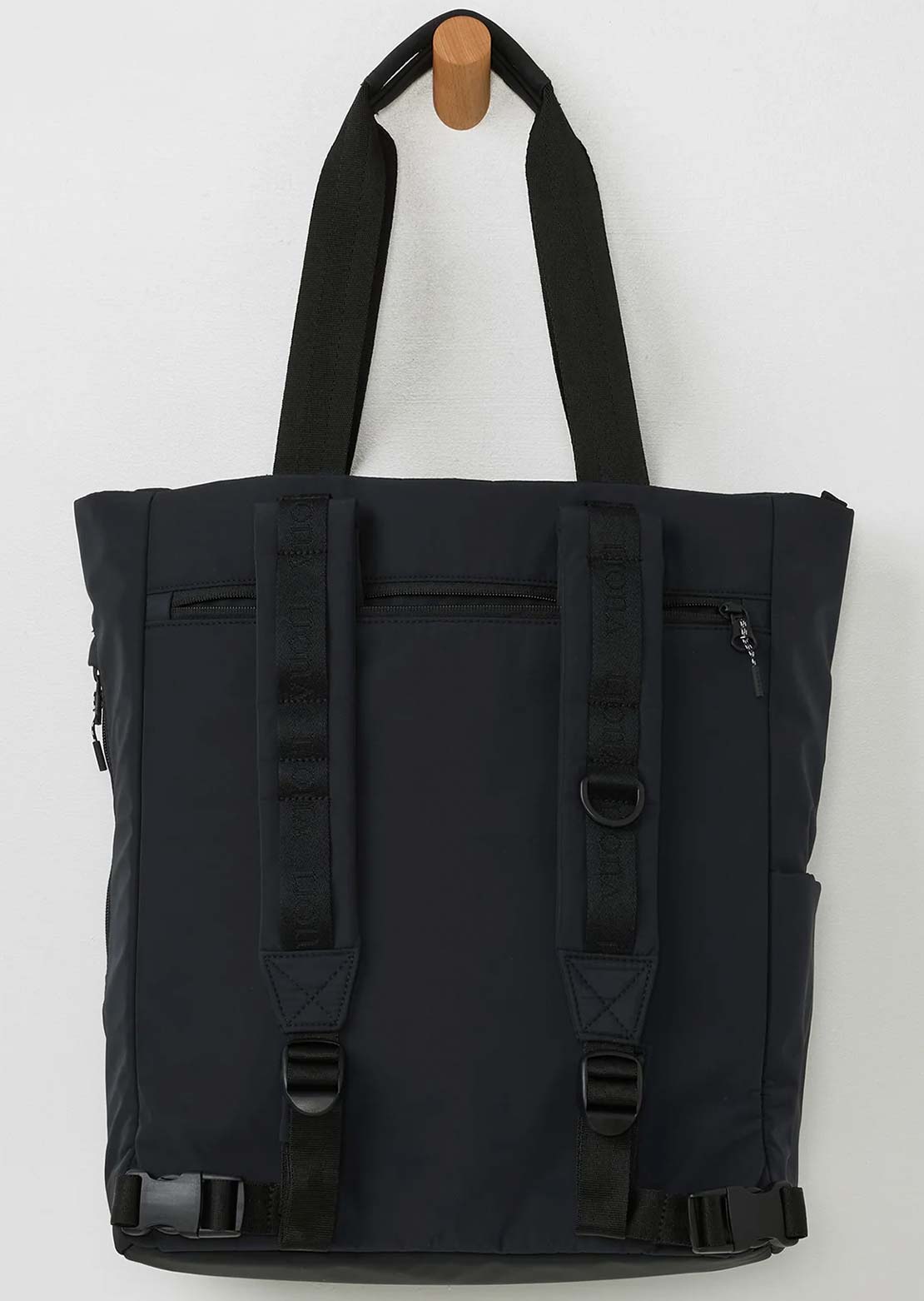 Vuori Unisex V1 Convertible 2.0 Tote Bag Black