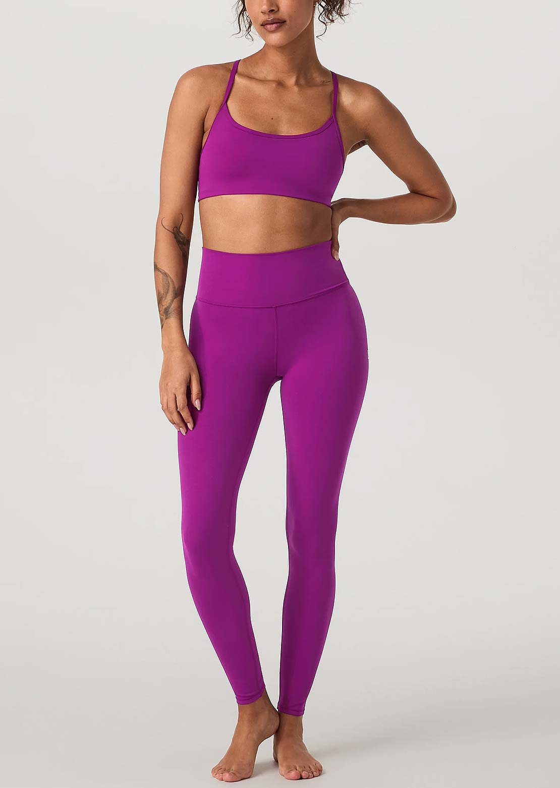 Vuori Women's All The Feels Sports Bra Magenta