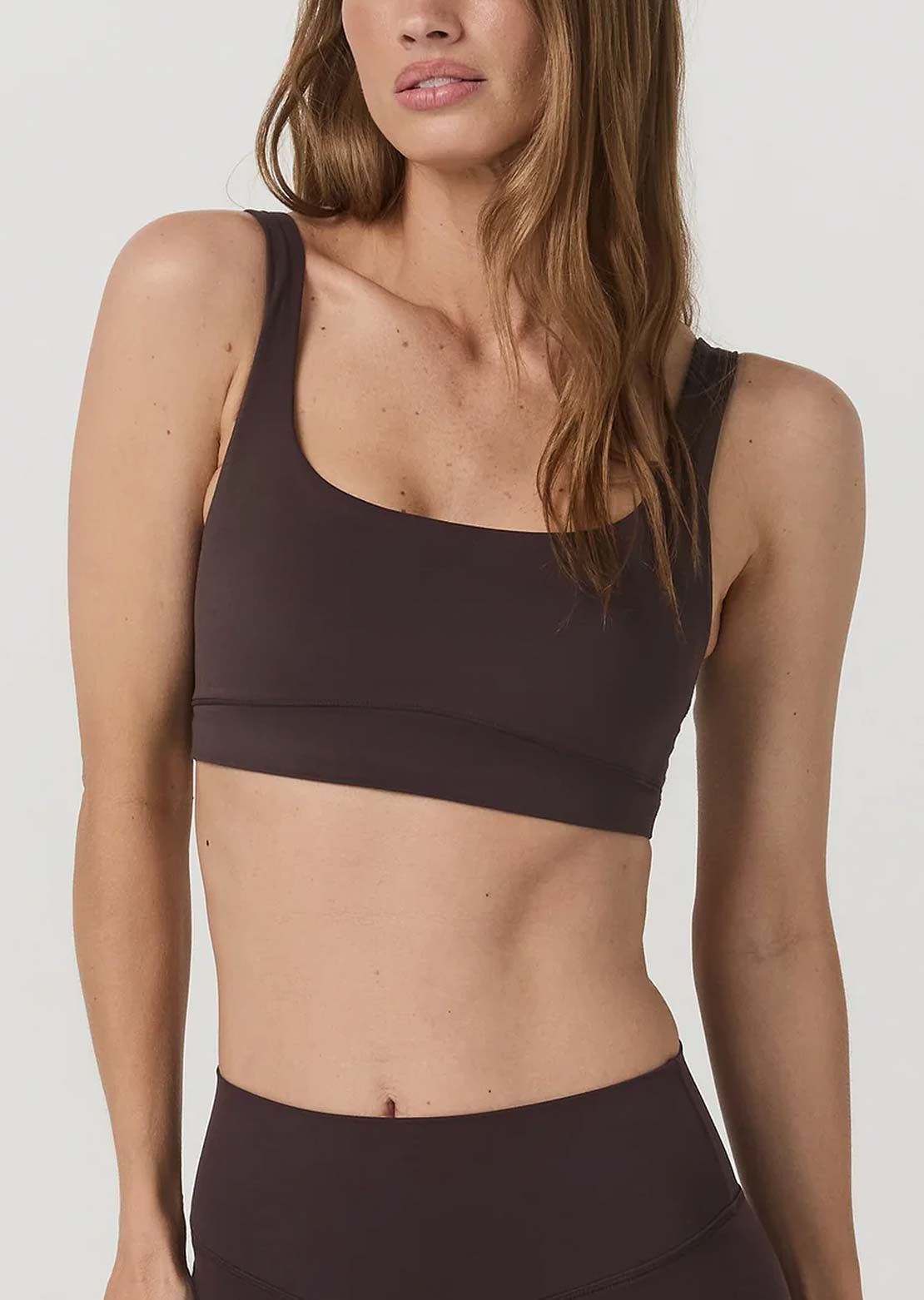 Vuori Women's AllTheForm Bra French Roast
