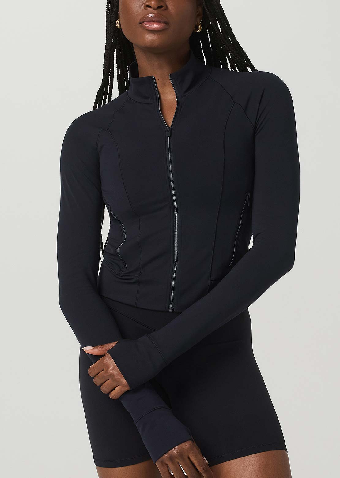Vuori Women's AllTheForm Fitness Jacket Black