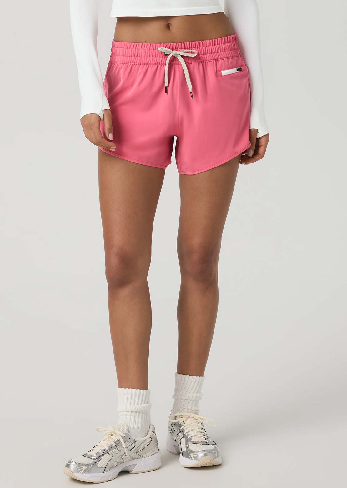 Vuori Women's Clementine 2.0 4" Shorts Sunset Pink