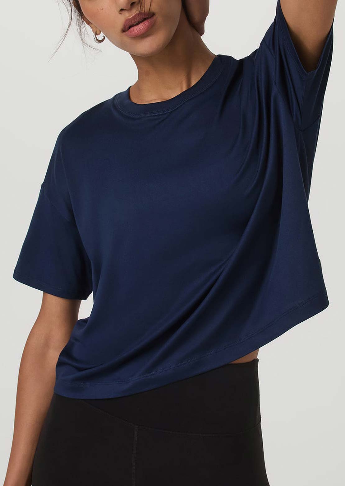 Vuori Women's Energy T-Shirt Blue Coast