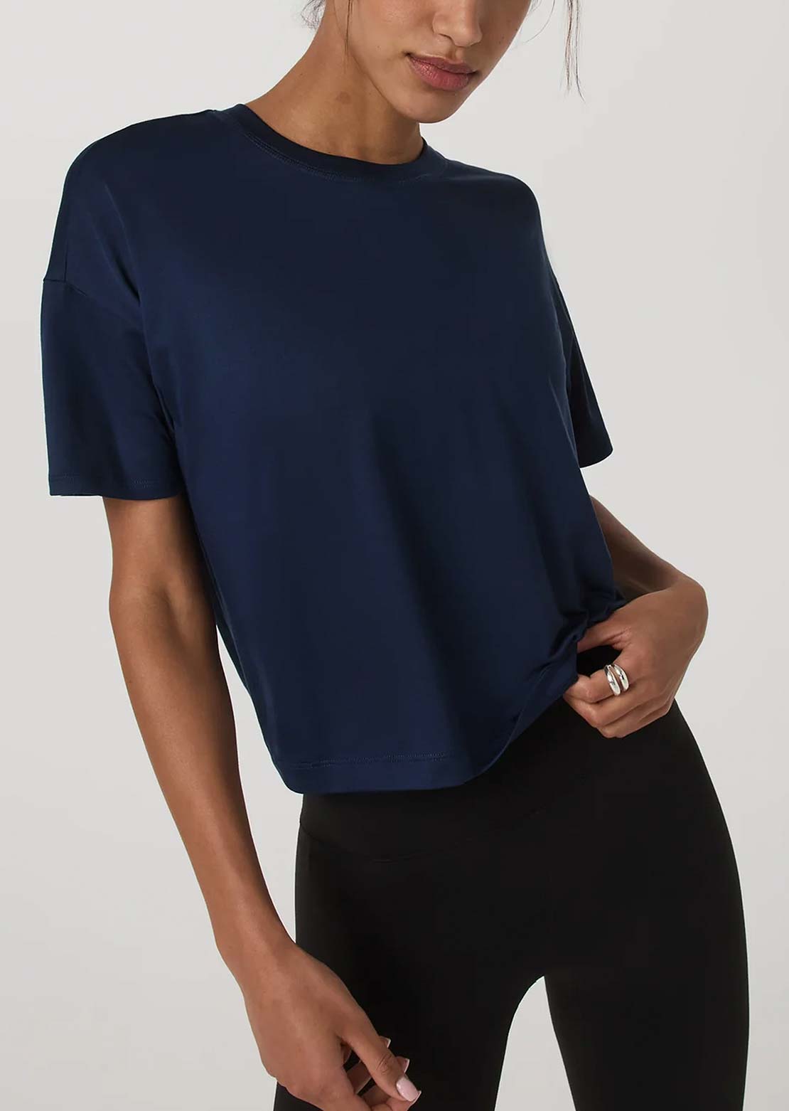 Vuori Women's Energy T-Shirt Blue Coast