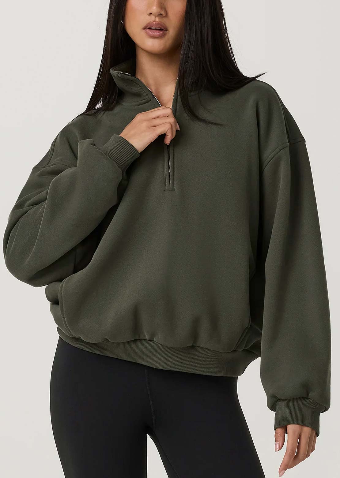 Vuori Women's Restore OS Half Zip Sweatshirt
