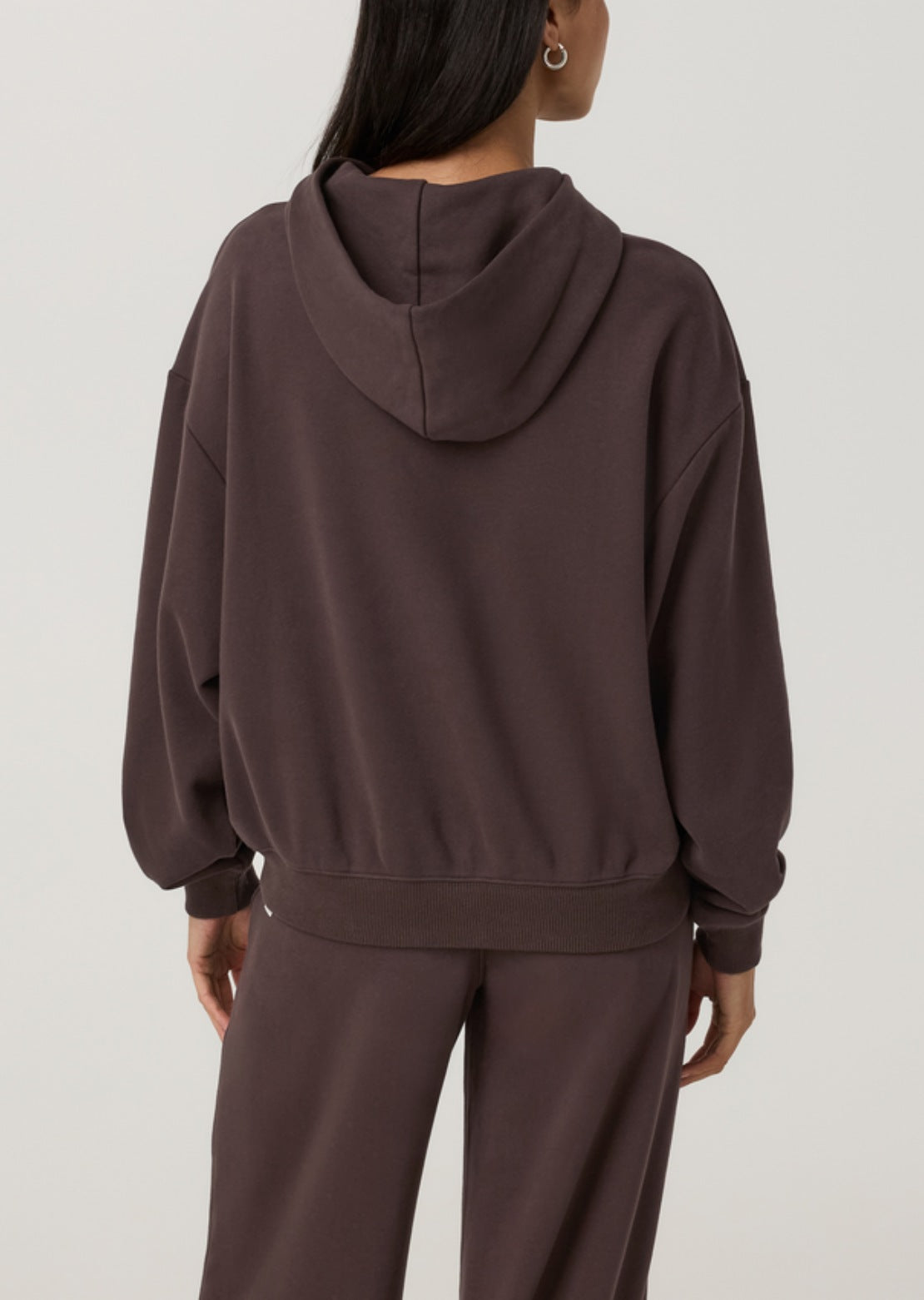 Vuori Women's Sedona Classic Pullover Hood French Roast