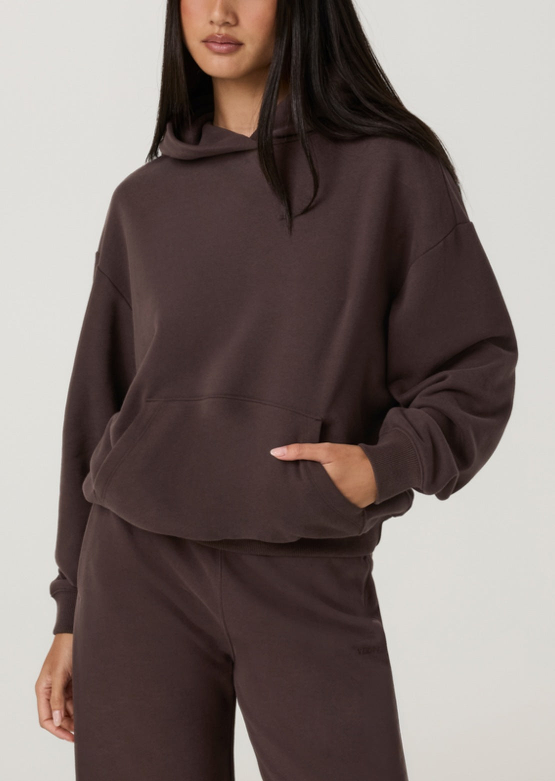 Vuori Women's Sedona Classic Pullover Hood French Roast