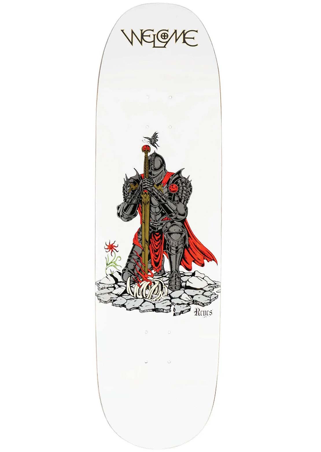 Welcome Skateboards Unisex Paladin Ryan Reyes Pro Model Baculus 2.1 Skateboard Deck
