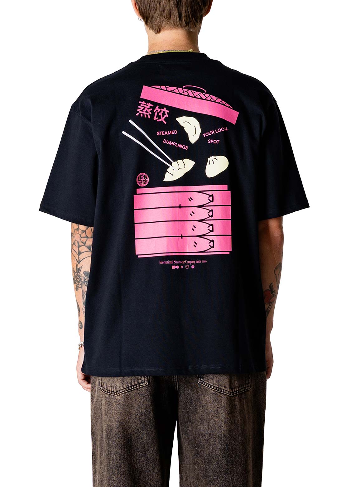 Woodbird Men's Baine Dump T-Shirt Black