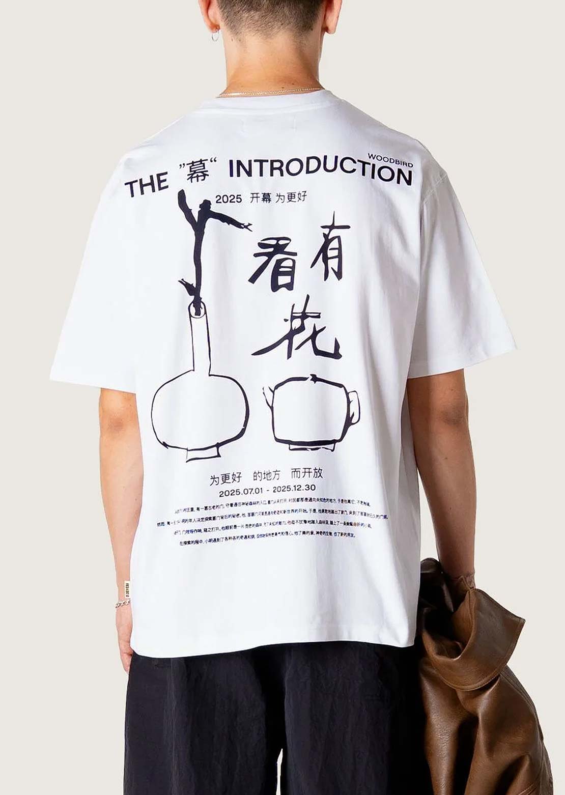 Woodbird Men's Baine Intro T-shirt White