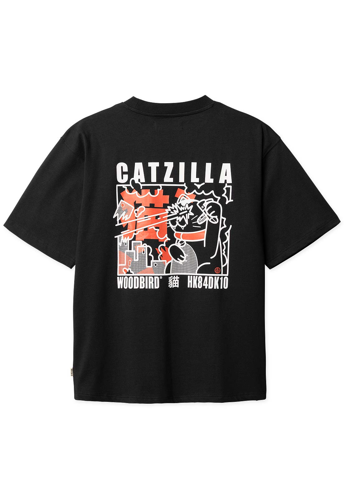 Woodbird Men's Baine Zilla T-Shirt Black