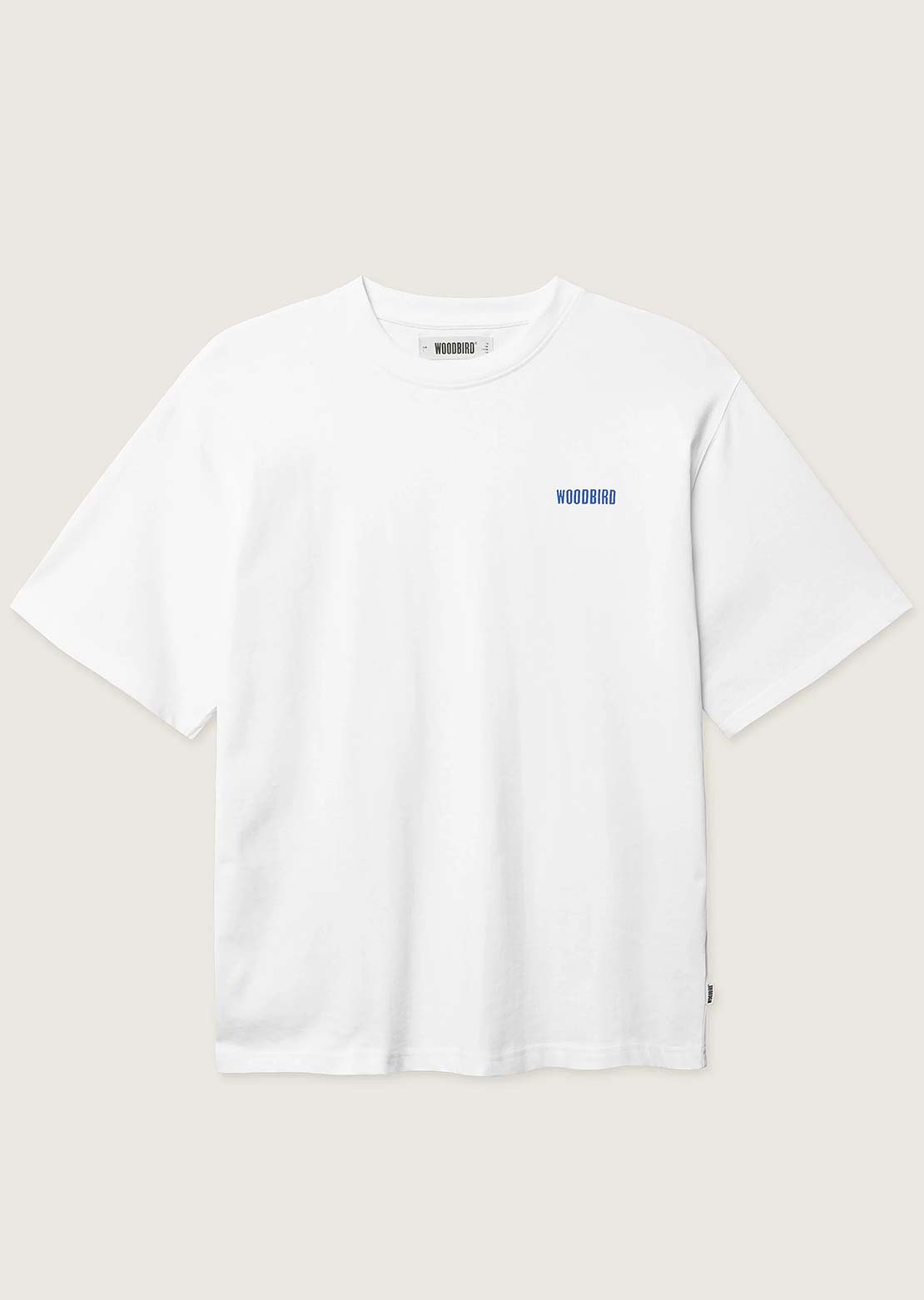 Woodbird Men's Beam Ming T-shirt White