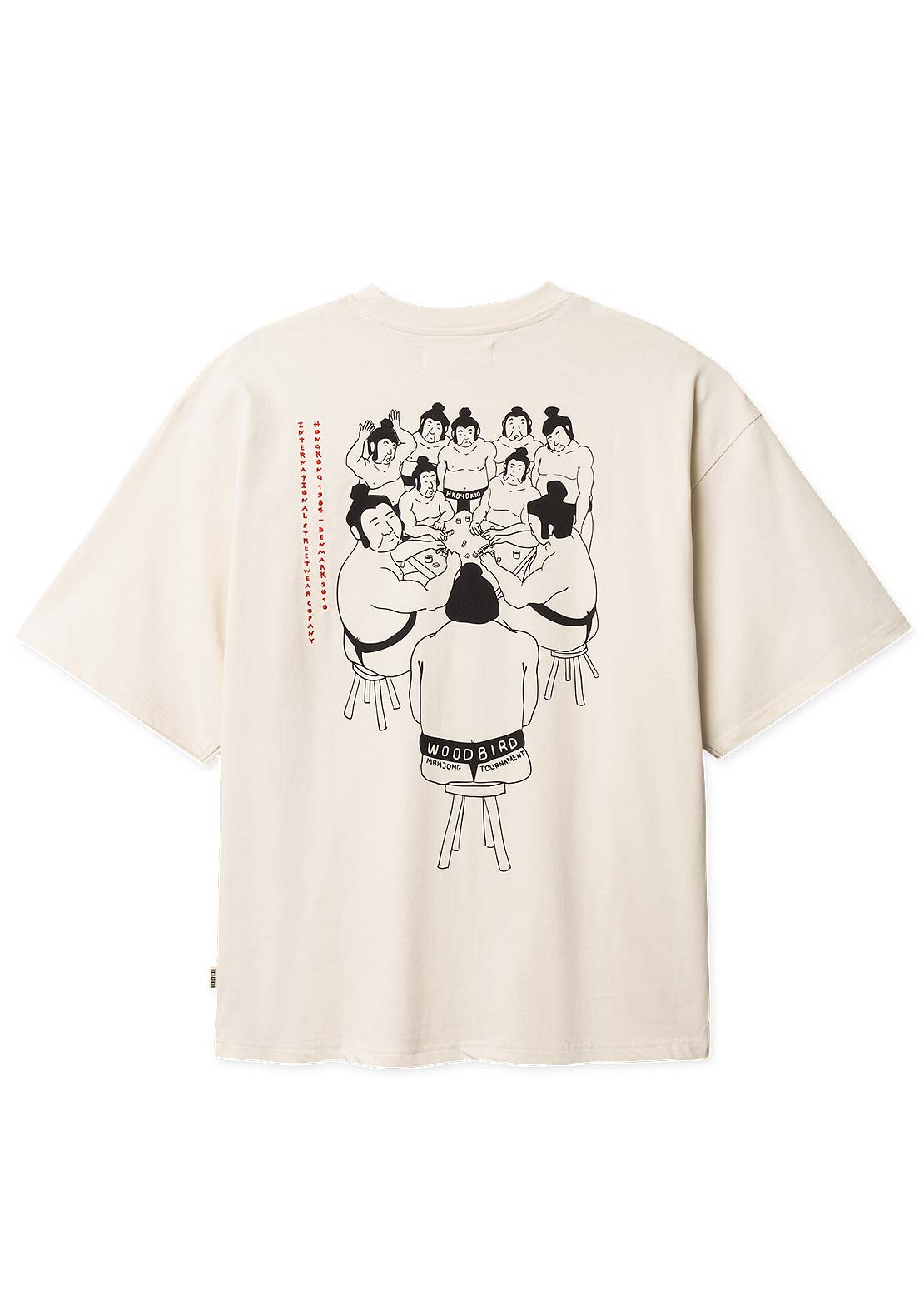 Woodbird Men's Beam Suma T-Shirt Off White