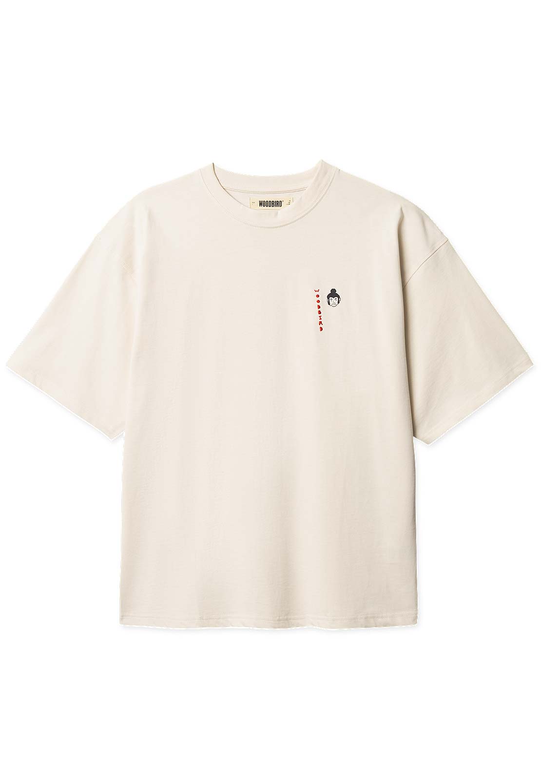 Woodbird Men's Beam Suma T-Shirt Off White