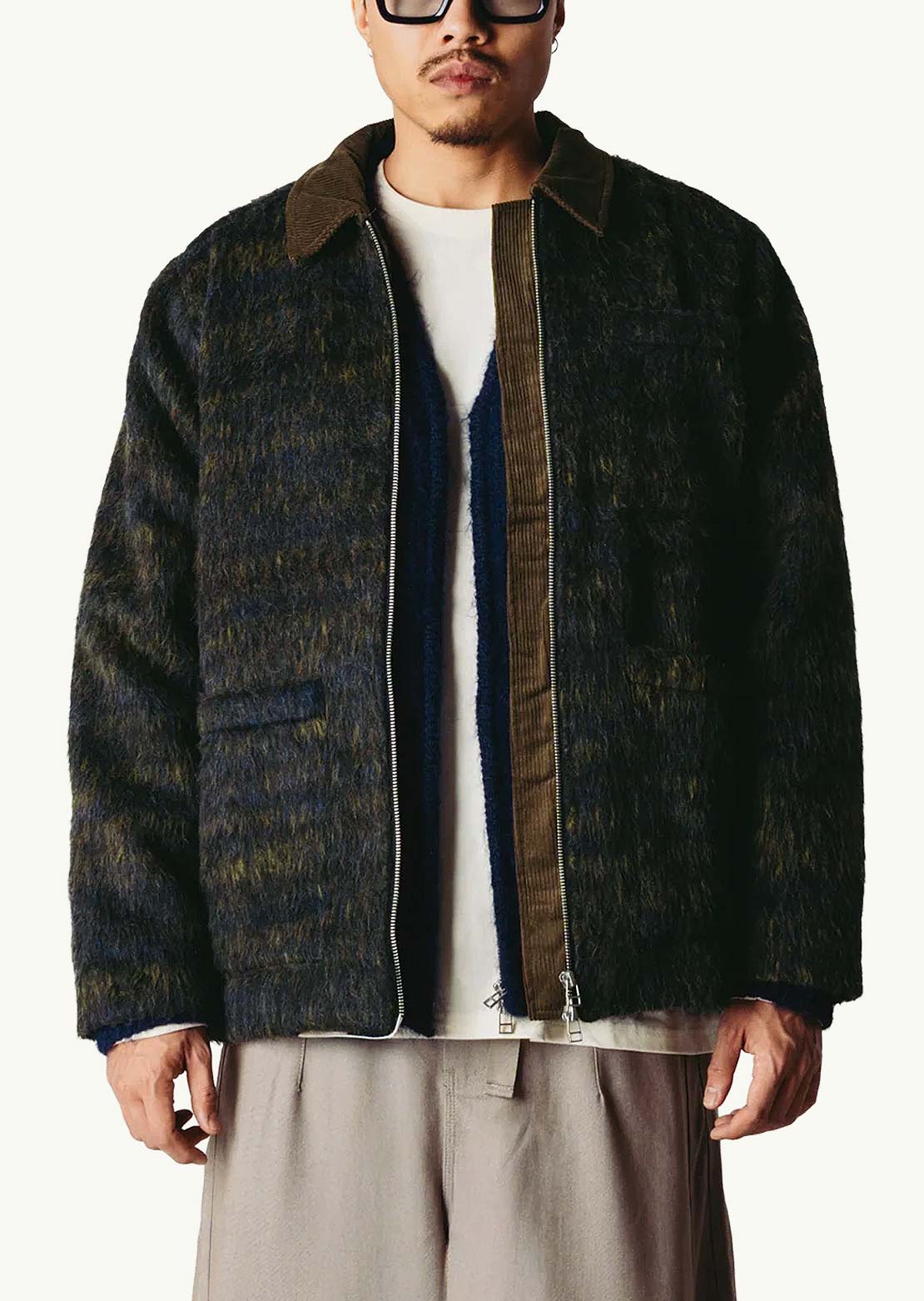 Woodbird Men's Blade Hairy Zip Jacket