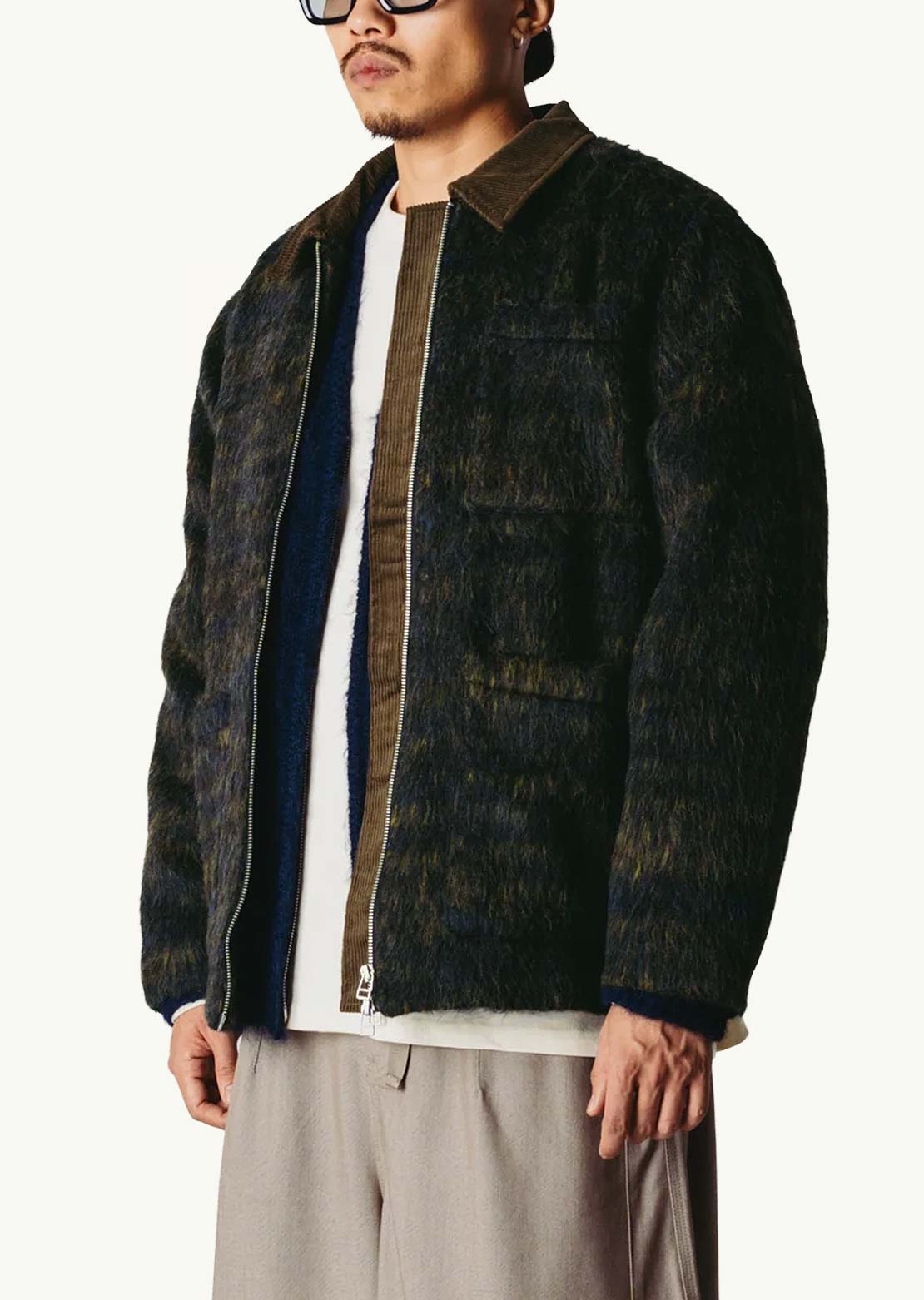 Woodbird Men's Blade Hairy Zip Jacket