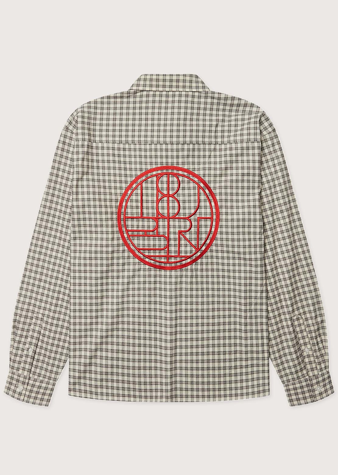 Woodbird Men's Buzo Emb Check Button Up Shirt