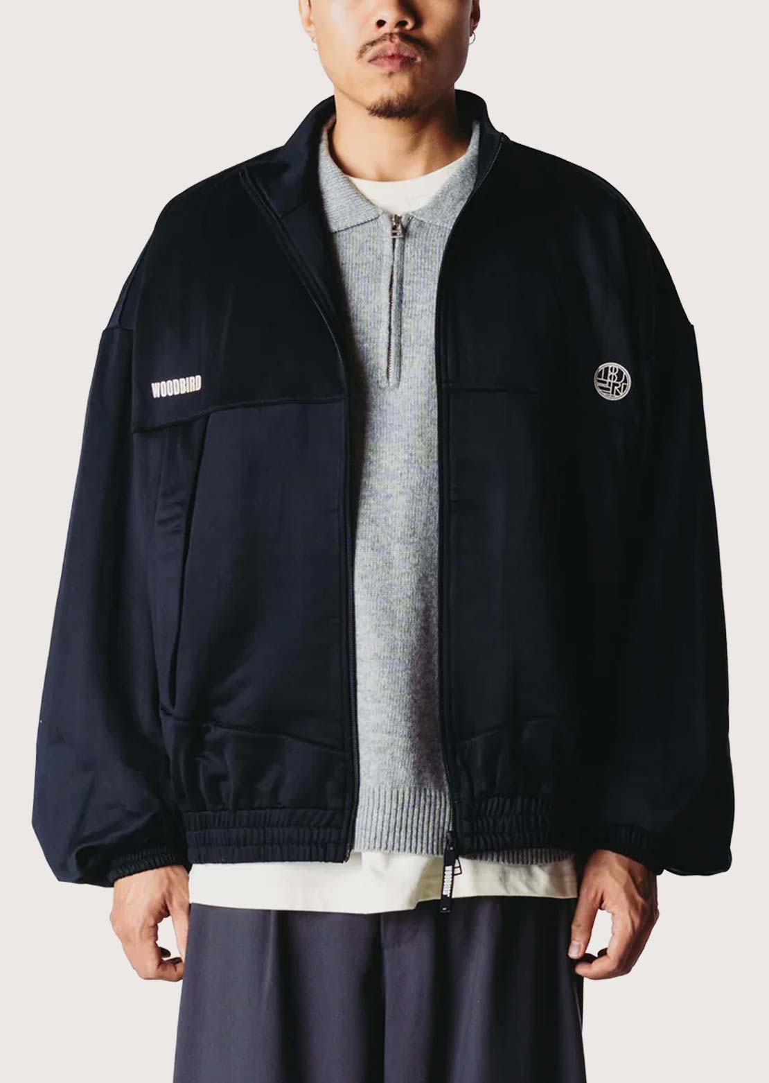 Woodbird Men's Chang Solid Track Jacket