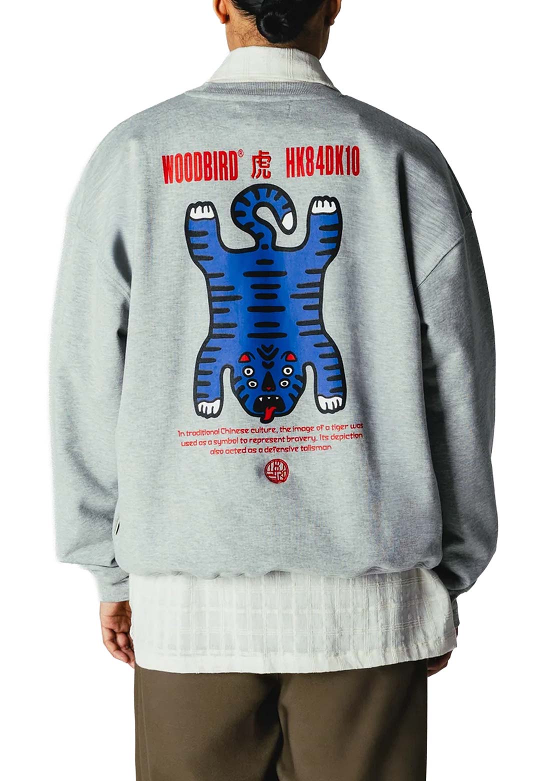 Woodbird Men's Duke Tiger Crew Longsleeve