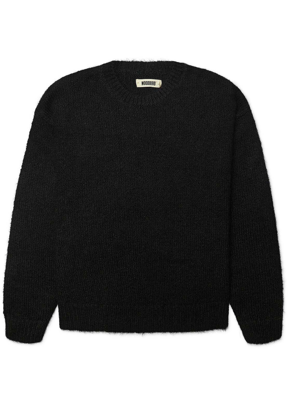 Woodbird Men's Kurt Mohairy Crew Sweater