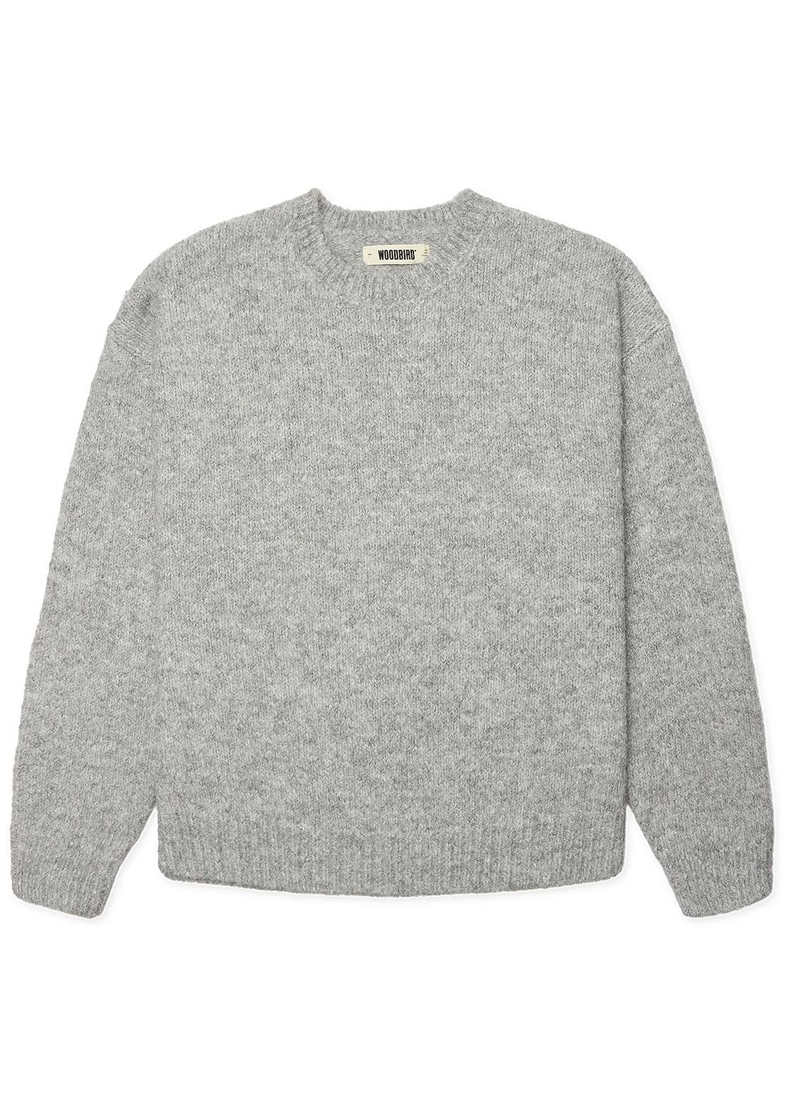 Woodbird Men's Kurt Mohairy Crew Sweater