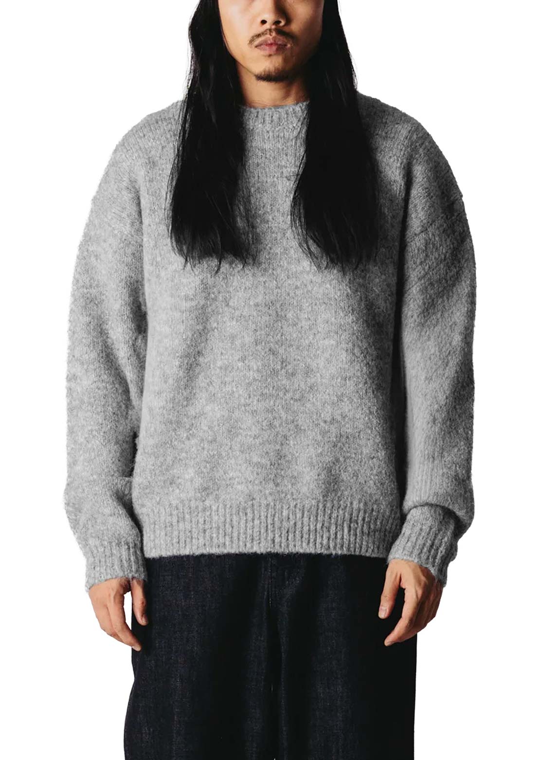 Woodbird Men's Kurt Mohairy Crew Sweater