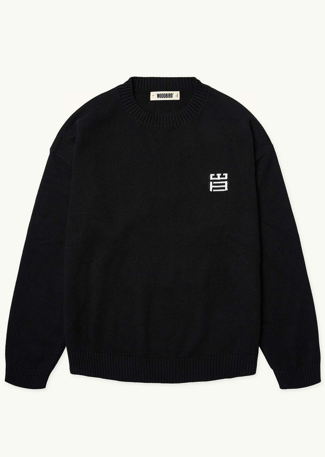 Woodbird Men's Kurt Stamp Crew Sweater