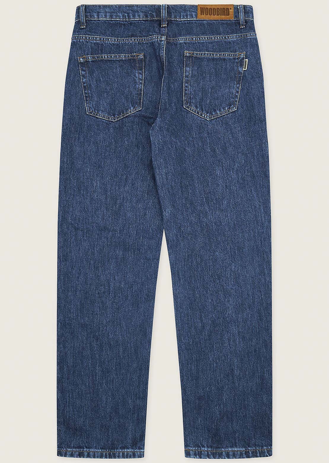 Woodbird Men's Leroy 90's Rinse Jeans Blue