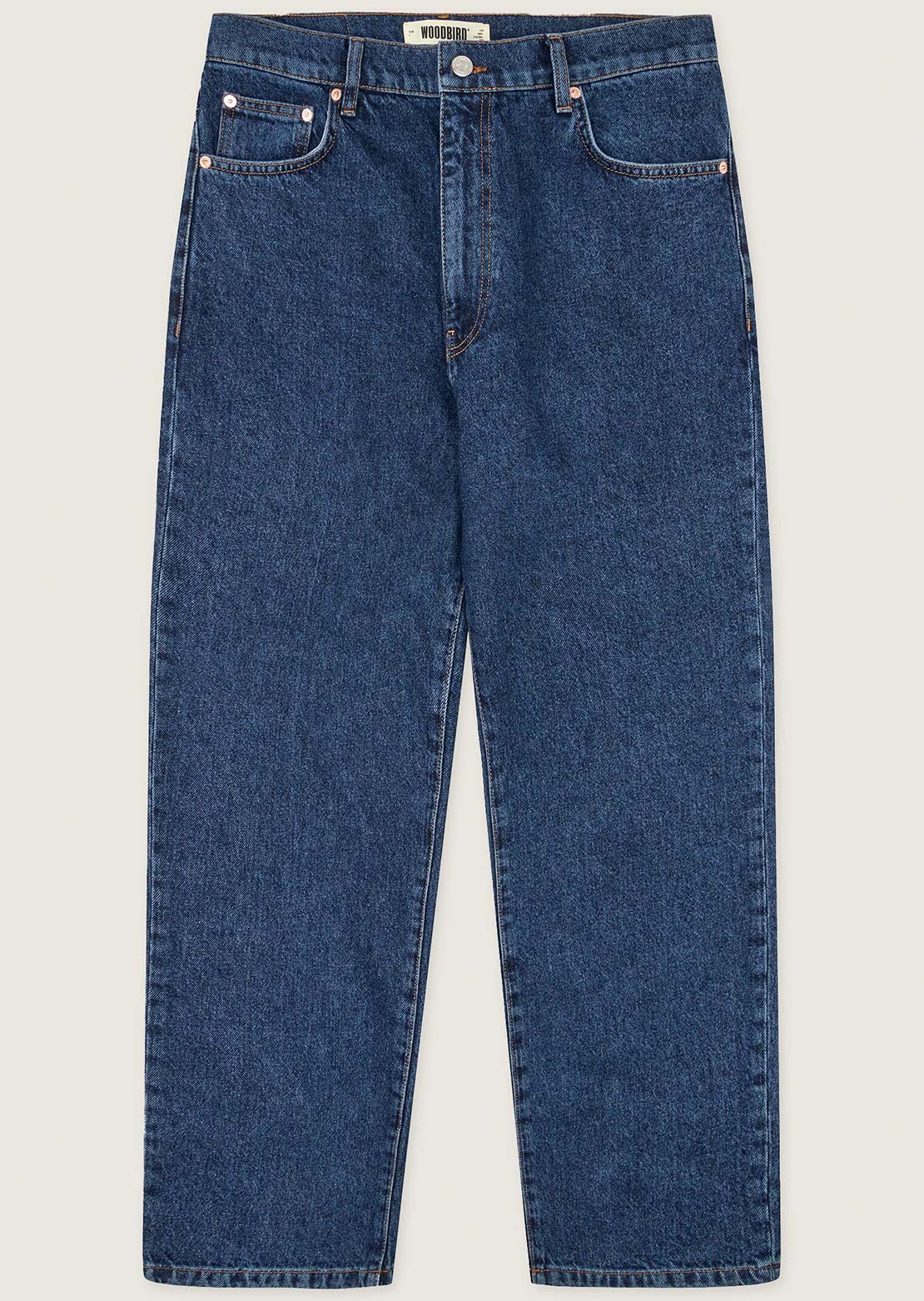 Woodbird Men's Leroy 90's Rinse Jeans Blue