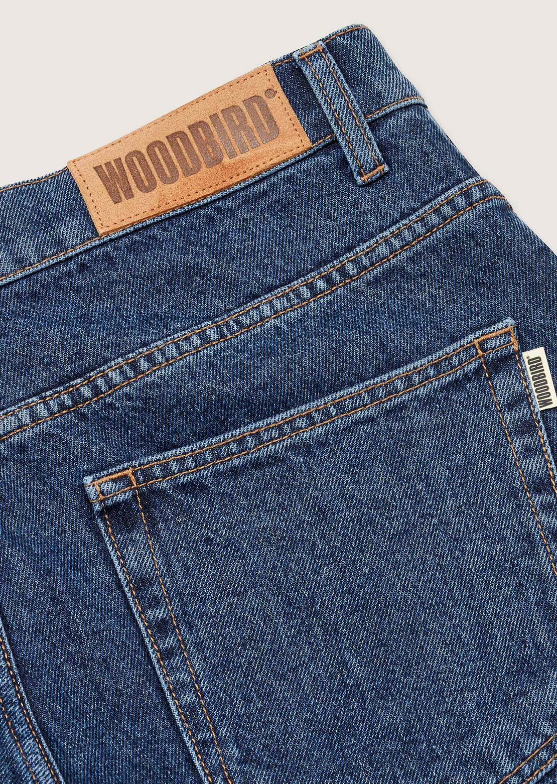 Woodbird Men's Leroy 90's Rinse Jeans Blue