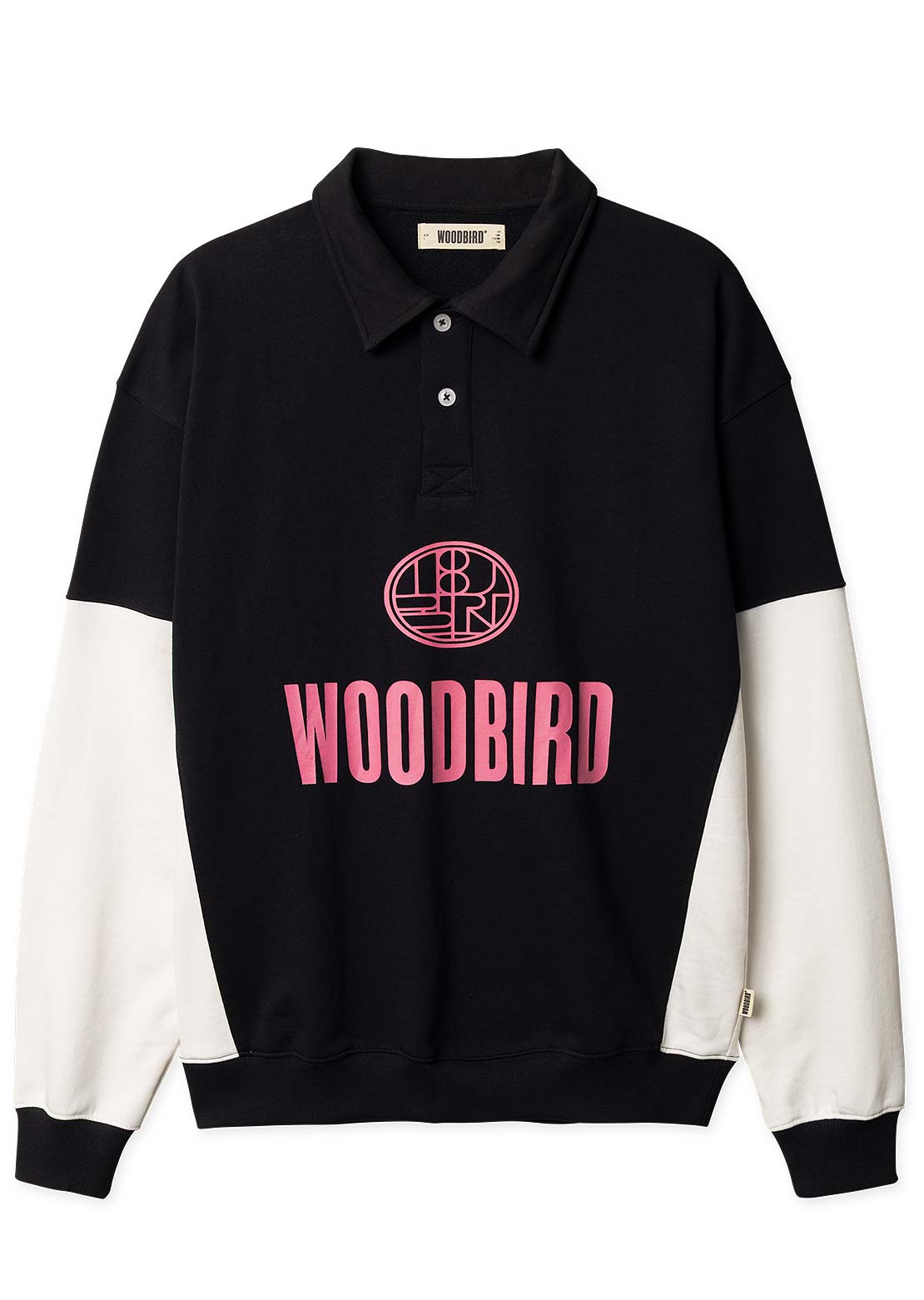 Woodbird Men's Loke Sport Sweat Polo Black