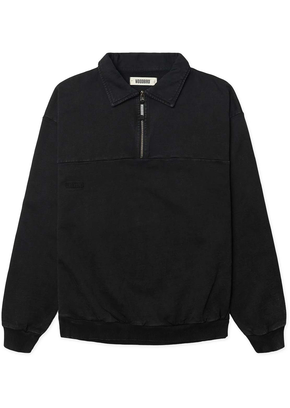 Woodbird Men's Loke Washed Zip Polo