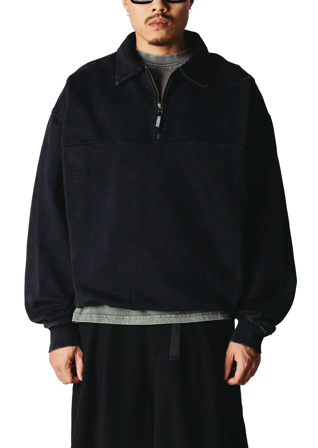 Woodbird Men's Loke Washed Zip Polo