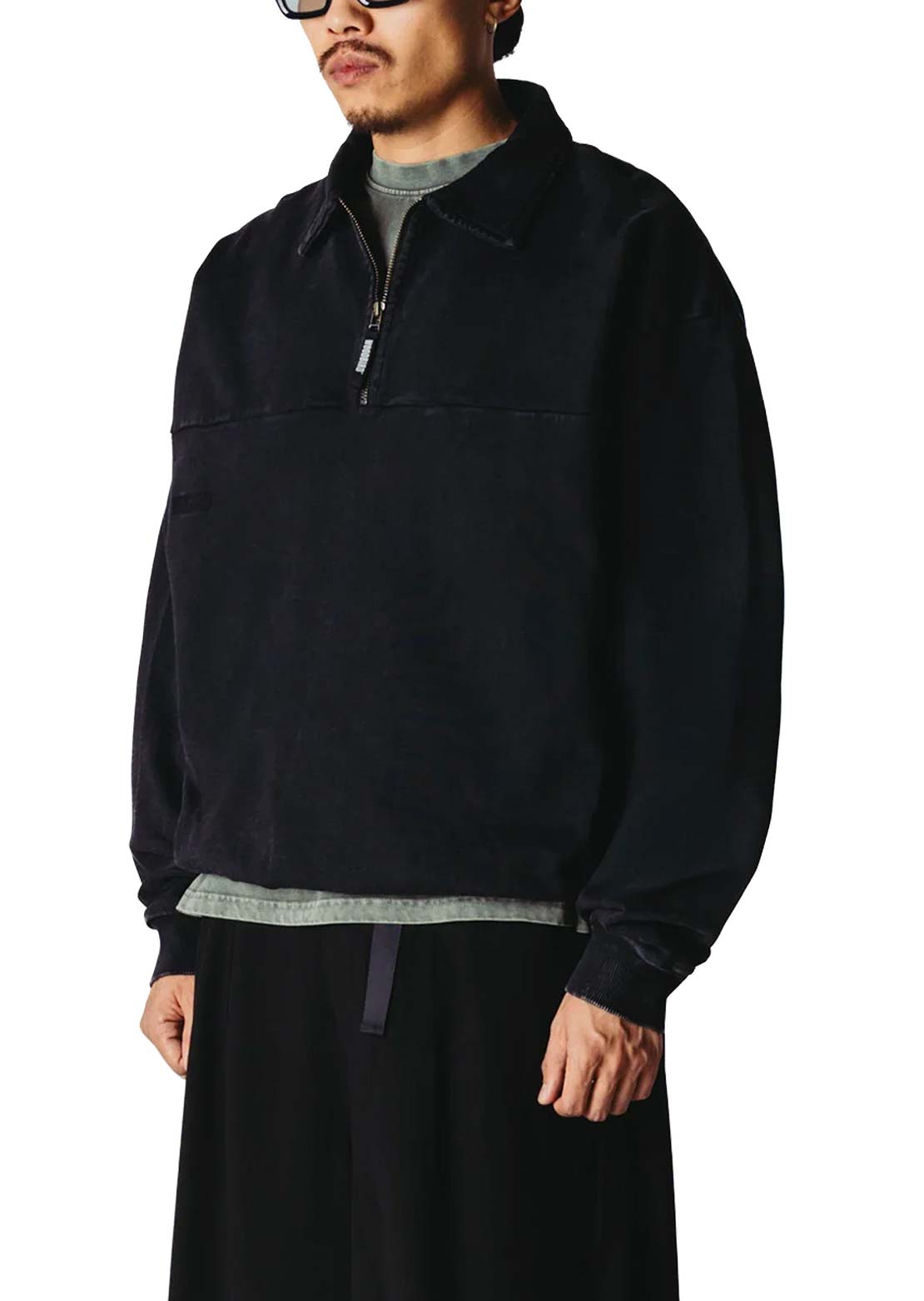 Woodbird Men's Loke Washed Zip Polo