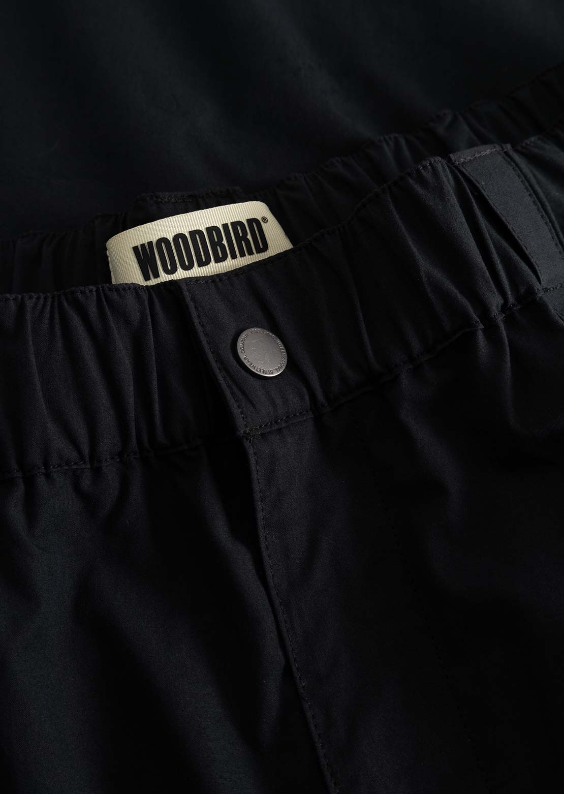 Woodbird Men's Noul Paper Pants Black