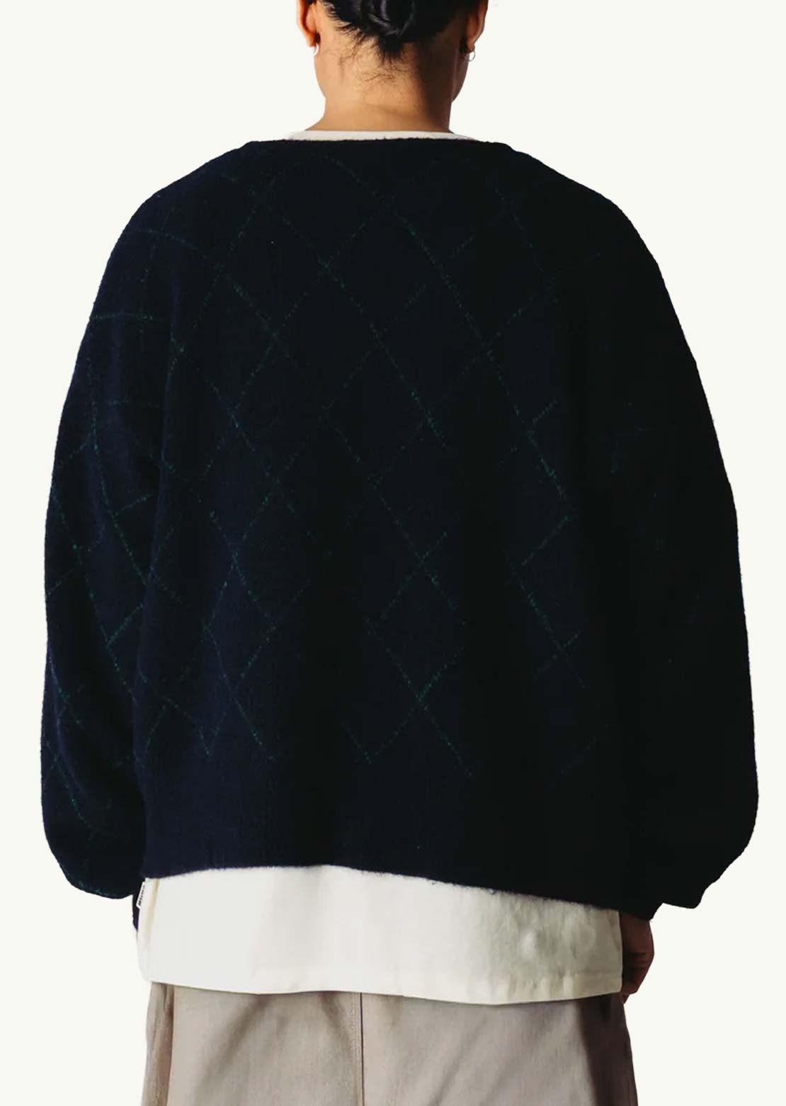 Woodbird Men's Oni Check Cardigan