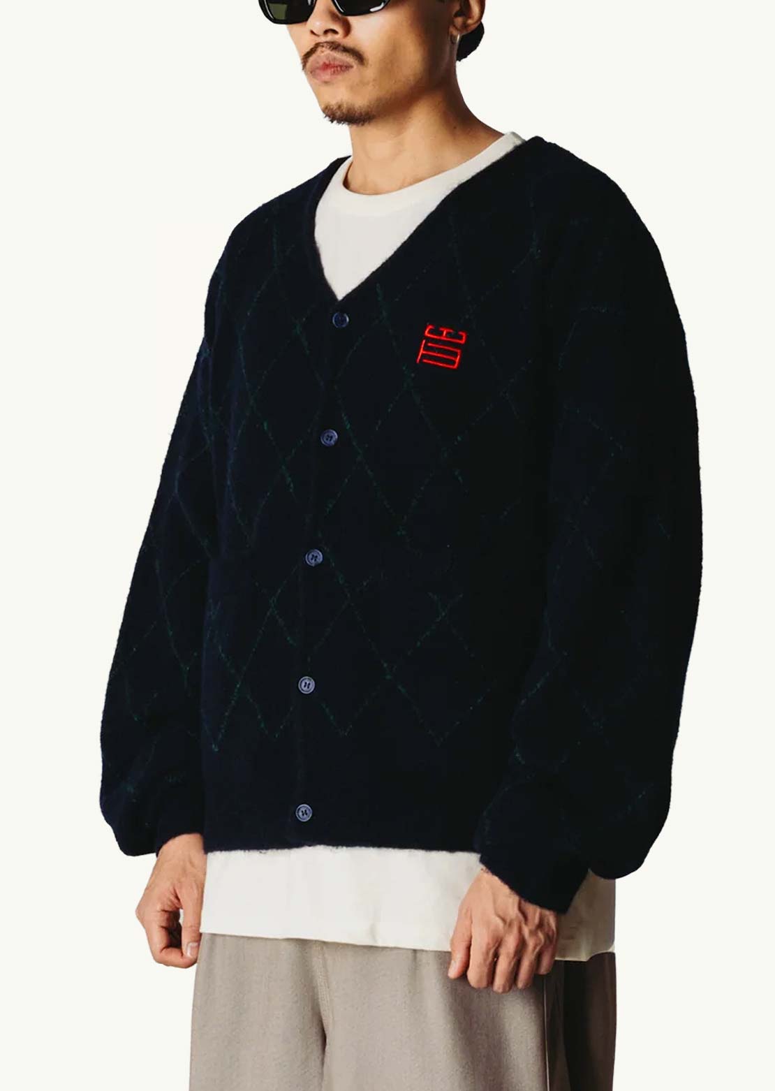 Woodbird Men's Oni Check Cardigan