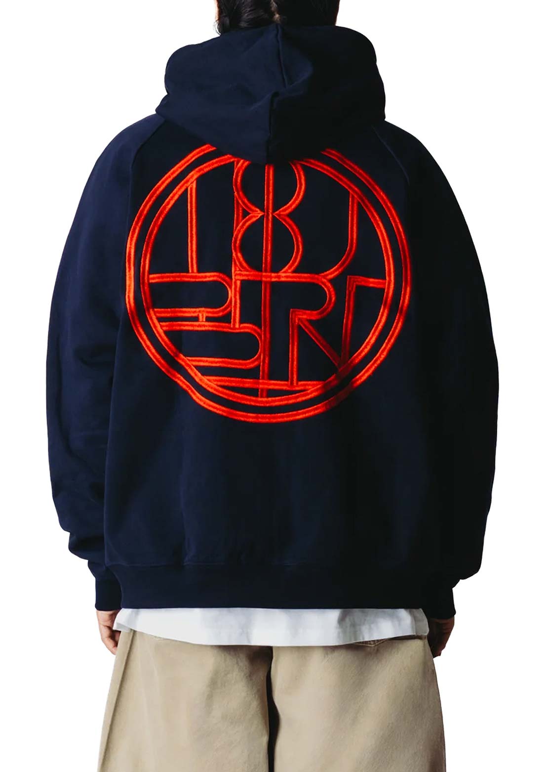 Woodbird Men's Paw Emblem Zip Hood