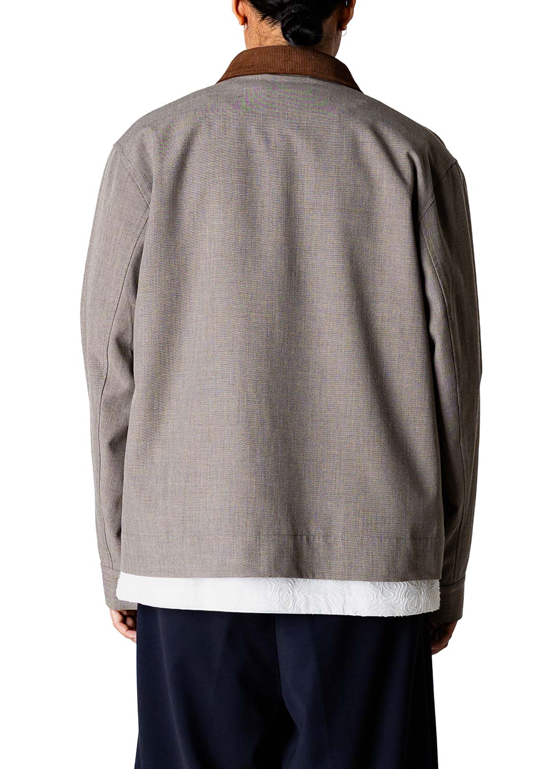 Woodbird Men's Pon Guan Work Jacket Sand Melange