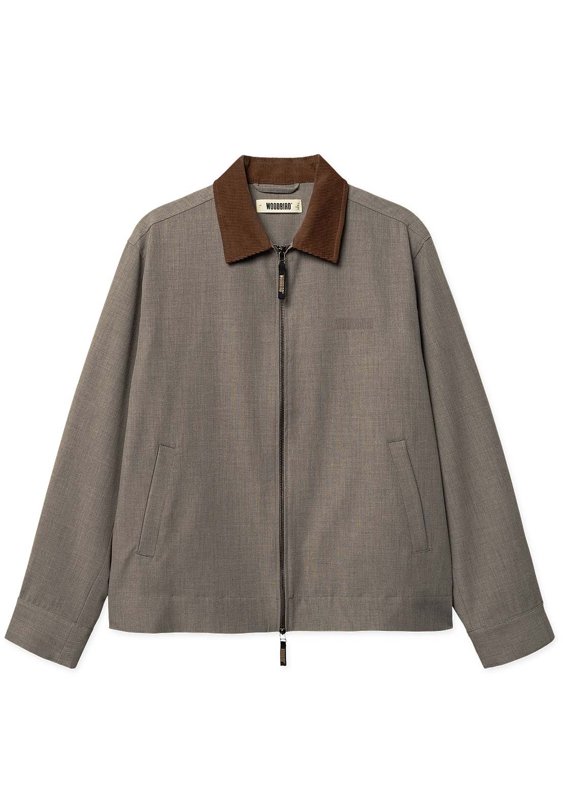 Woodbird Men's Pon Guan Work Jacket Sand Melange