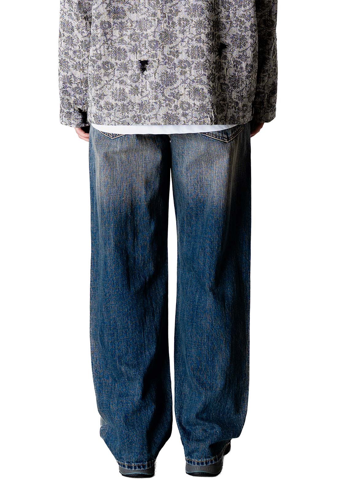 Woodbird Men's Rami Buff Jeans Dark Blue