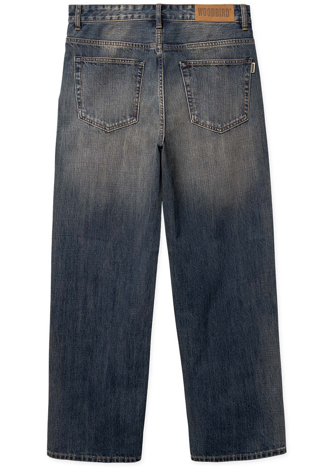 Woodbird Men's Rami Buff Jeans Dark Blue