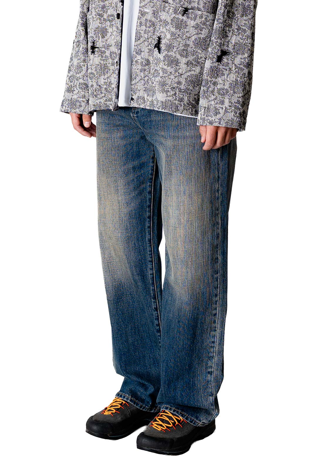 Woodbird Men's Rami Buff Jeans Dark Blue
