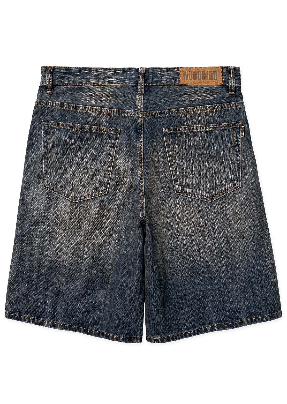 Woodbird Men's Rami Buff Shorts Dark Blue