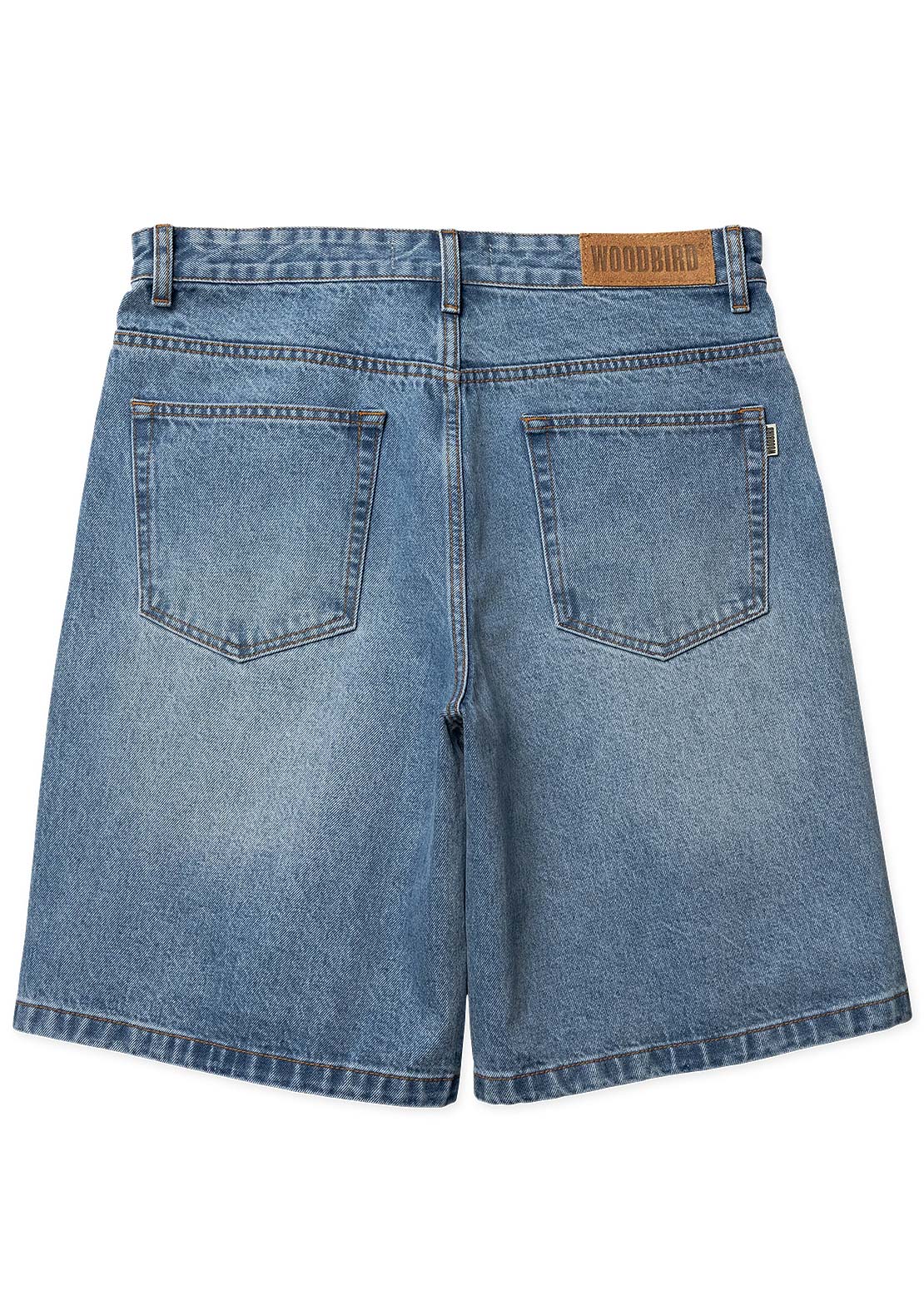 Woodbird Men's Rami Orig Shorts Blue Washed
