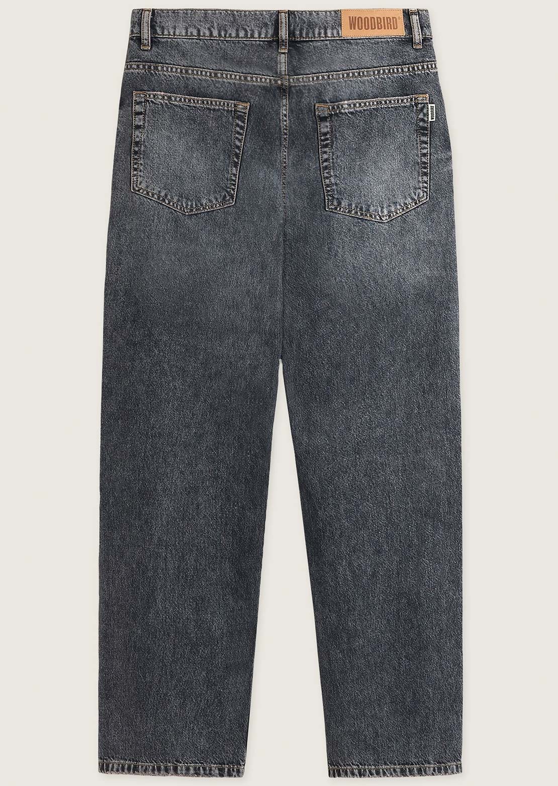 Woodbird Men's Rami Shadow Jeans Black