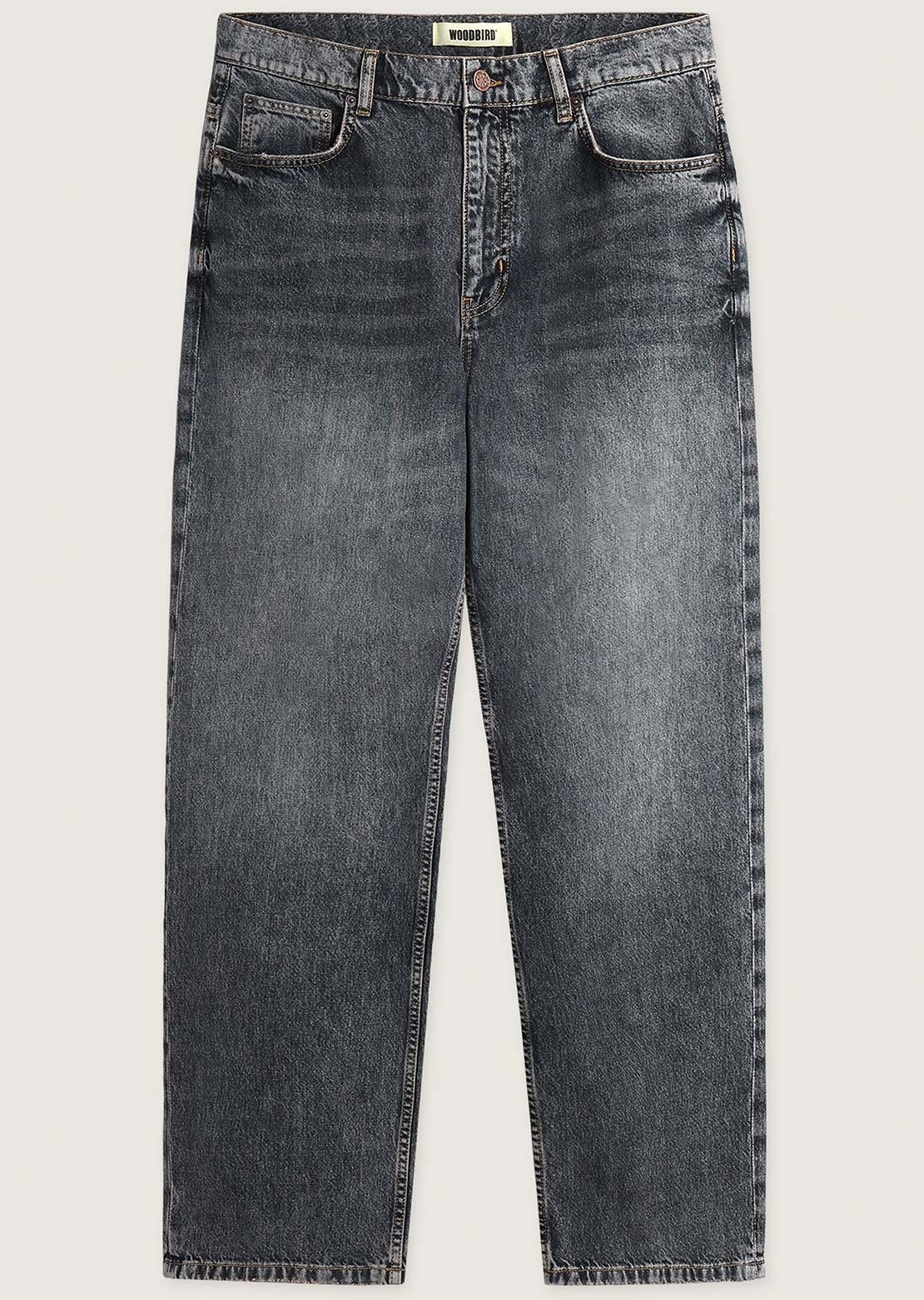 Woodbird Men's Rami Shadow Jeans Black