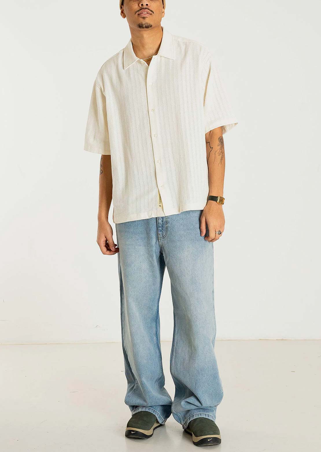 Woodbird Men's Rami Store Jeans Authentic Blue